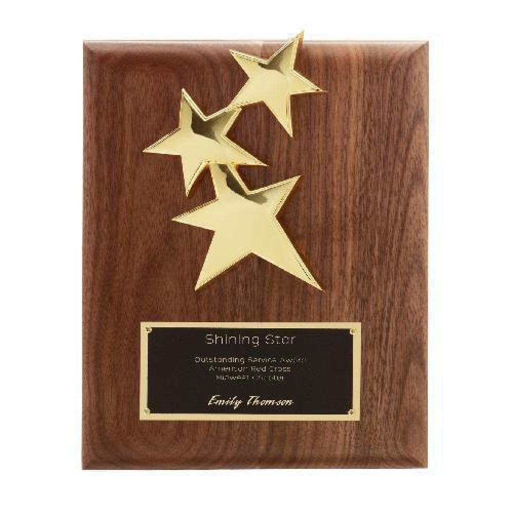 Star Plaque — 8" x 10"