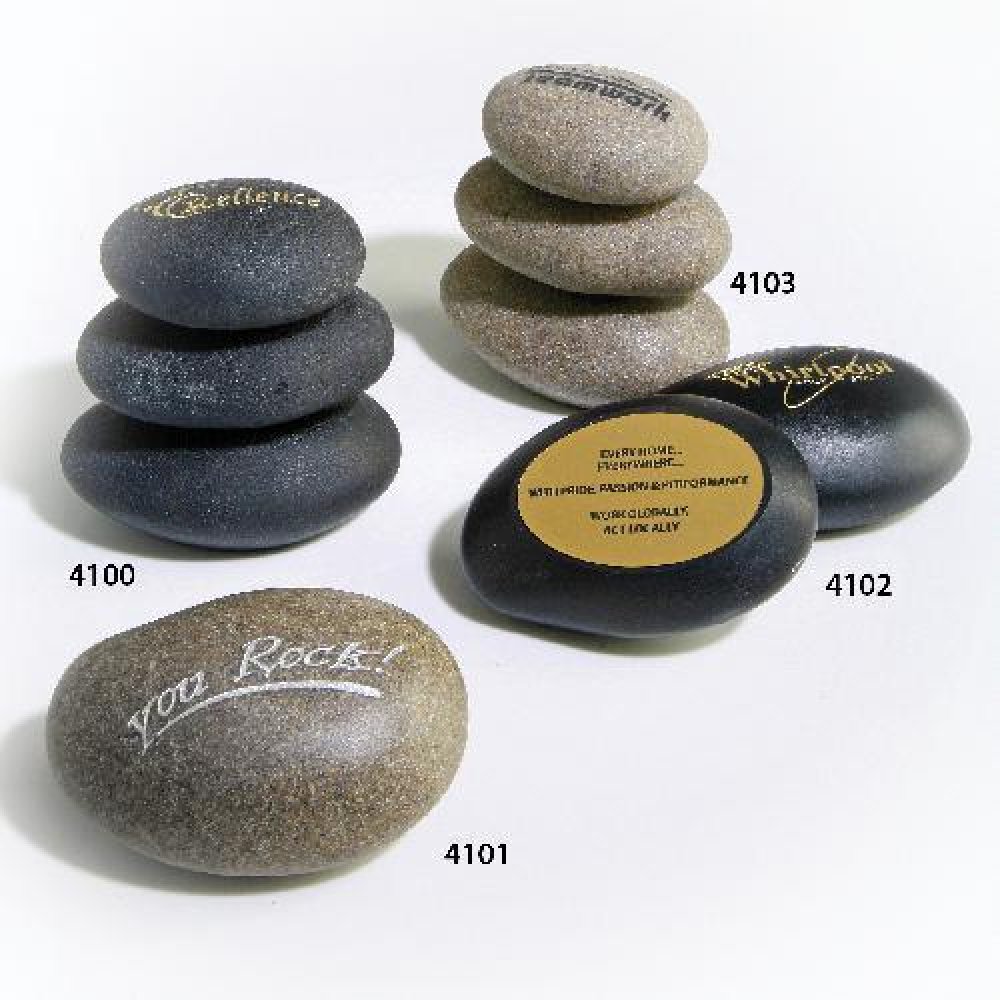 Stacked Stone — 4 1/2" x 4 1/2" Moonstone Stacked Stone Award