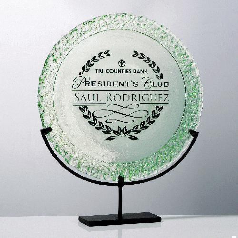 De Soto Plate — 14" Diameter Celery