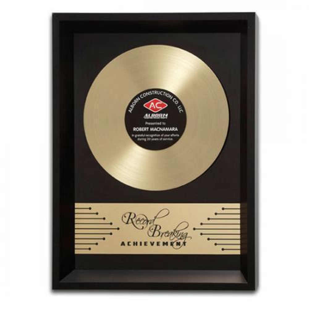 Framed Record Breaker — 10-1/4" x 13-1/4" x 1-3/4"