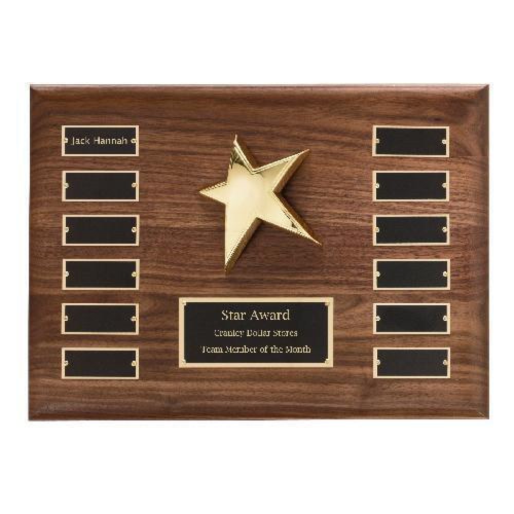 Perpetual Star Plaque — 11" x 15"
