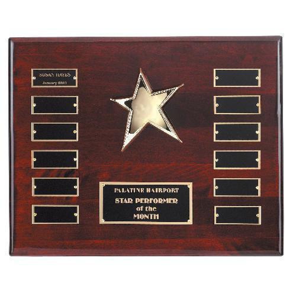 Perpetual Star Plaque — 12" x 15"