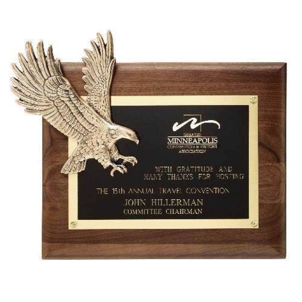 Soaring Eagle Plaque — 10 1/2" x 13"