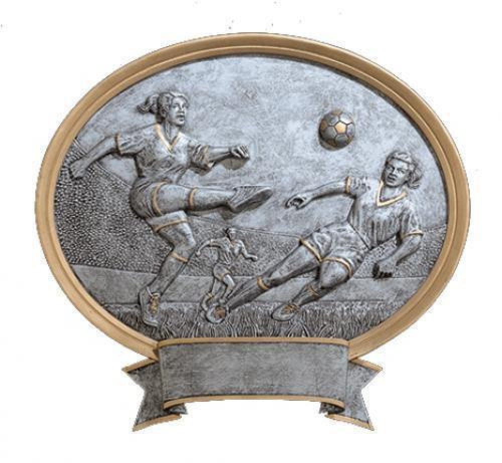 Legend Oval Award -Soccer — Male 8 1/2" X 8"
