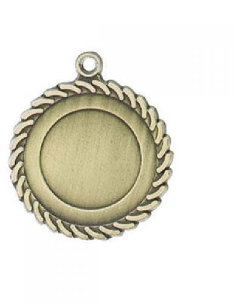 Scalloped 1" Insert — Silver 1 3/4"