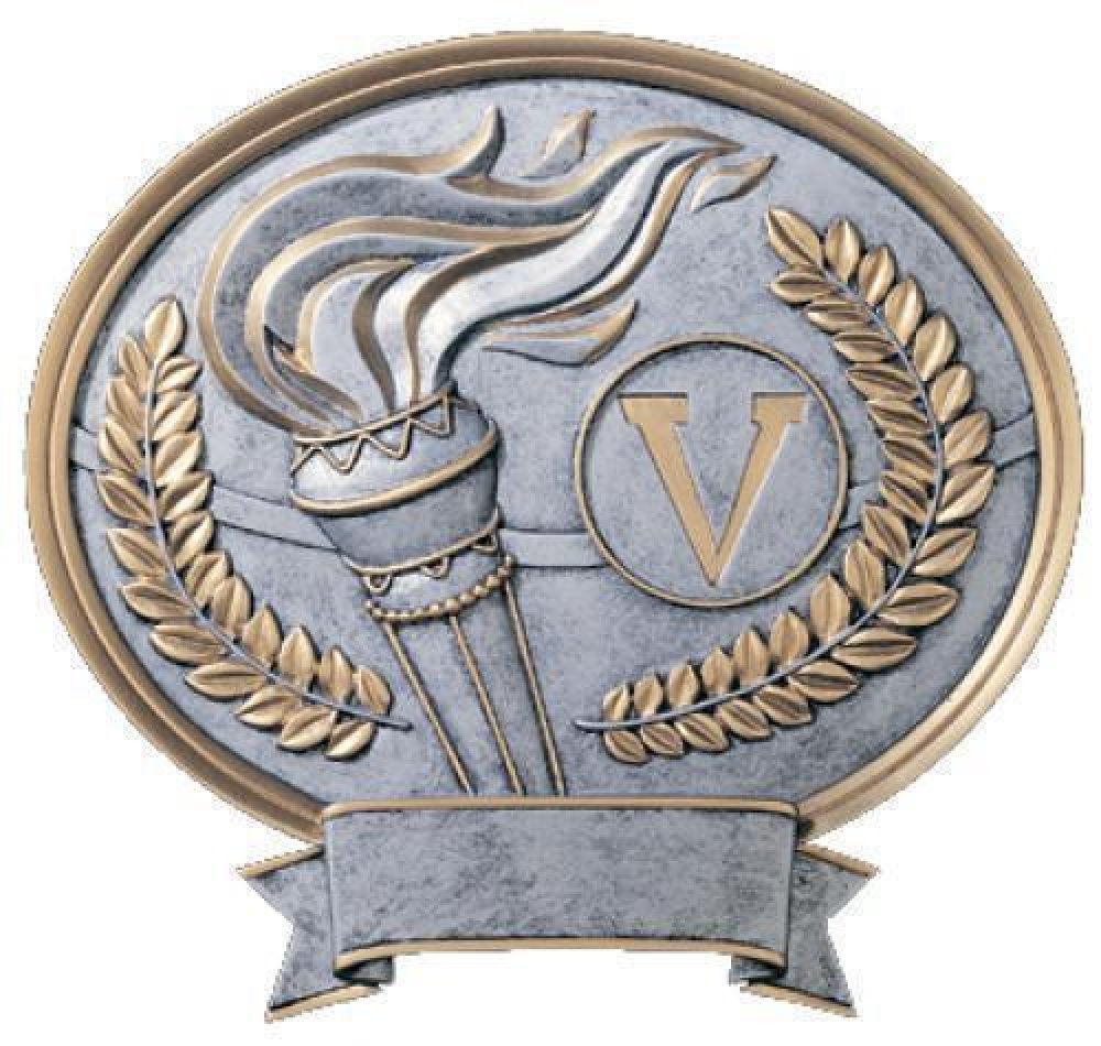 Legend Oval Award -Victory — 8 1/2" X 8"