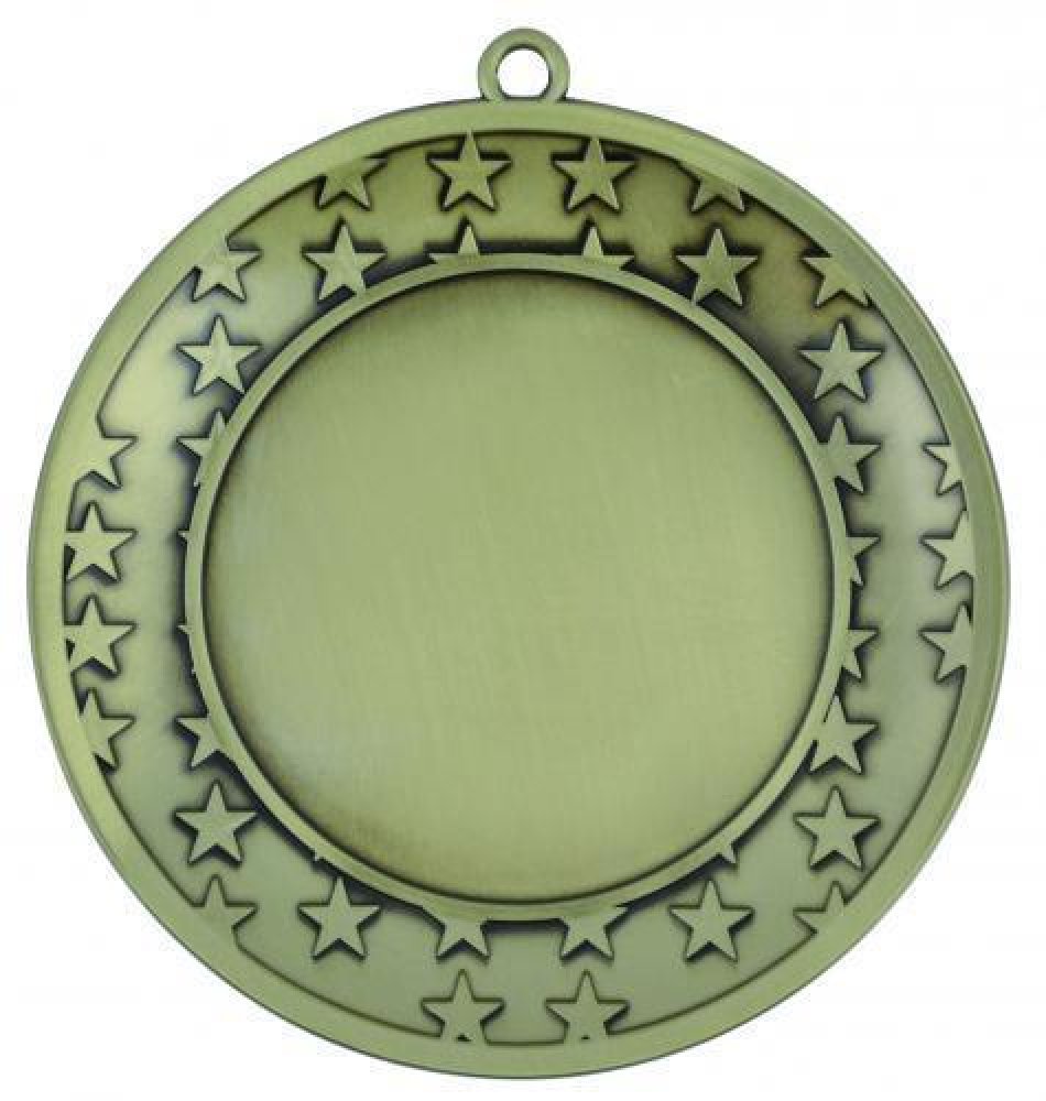 Star Eclipse Medal -2" Insert — Bronze 3"