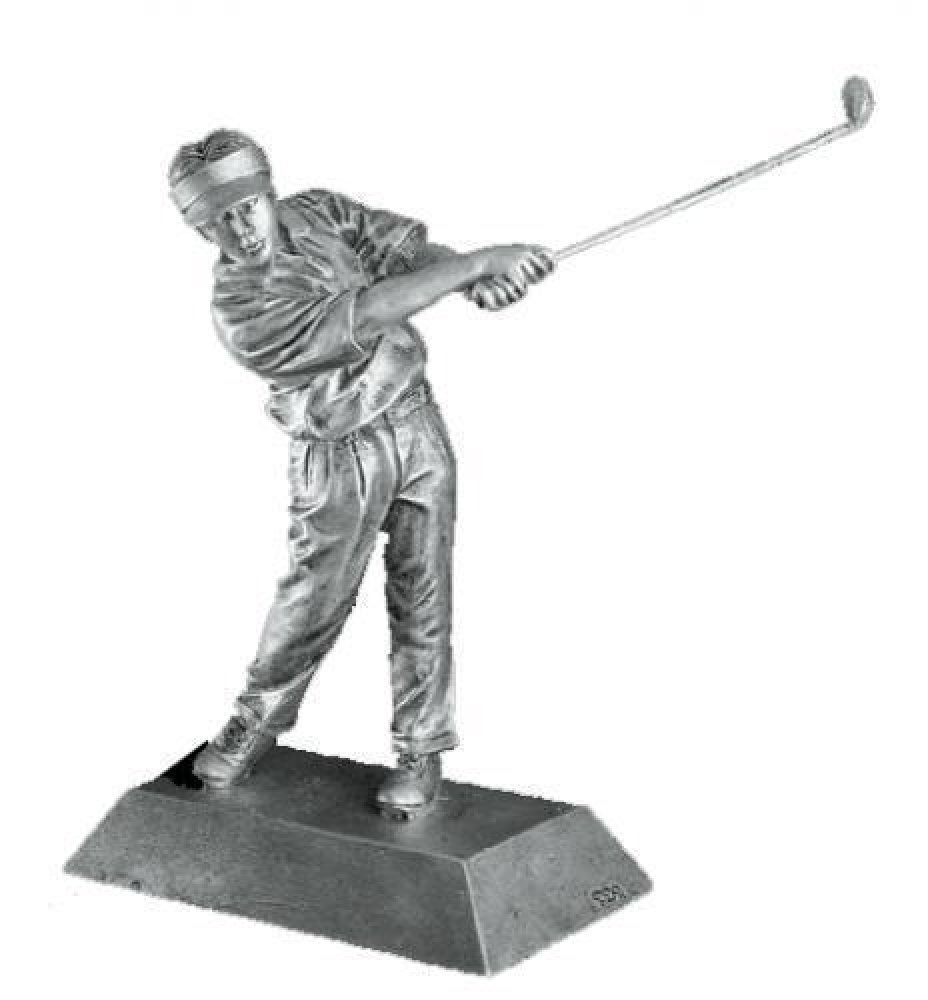 Signature Series Awards -Golf — Female Pewter 8"