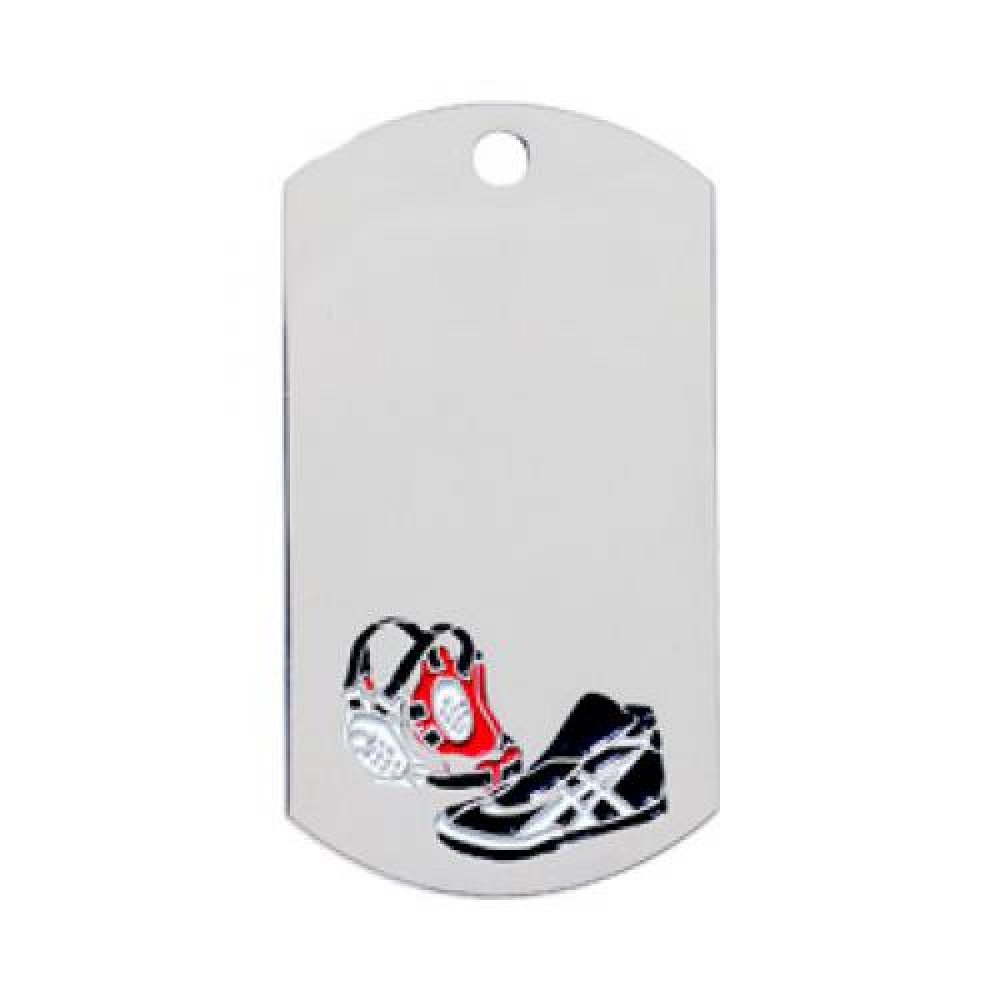 Wrestling Dog Tag