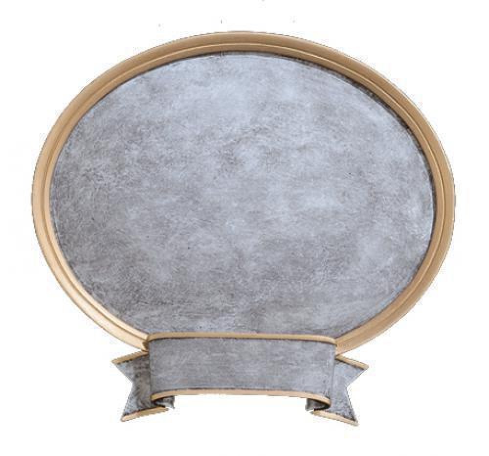 Legend Oval Award -Blank — Laserable 8 1/2" X 8"