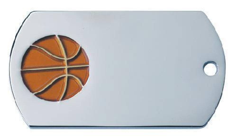 Basketball Dog Tag