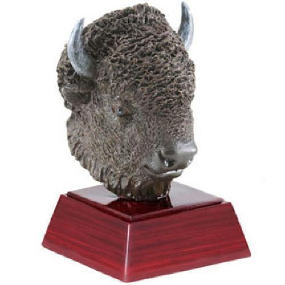 Resin Color Sculptures -Buffalo — 4"