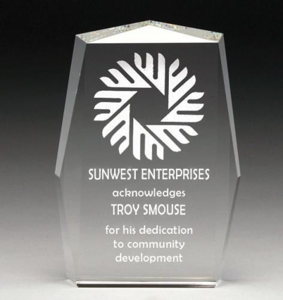 Corporate Crystal Rectangle — Rectangle 4" X 6"
