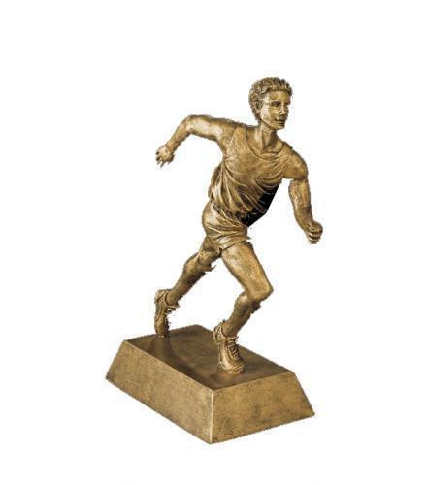 Signature Series Awards -Track — Female Gold 8 1/8"