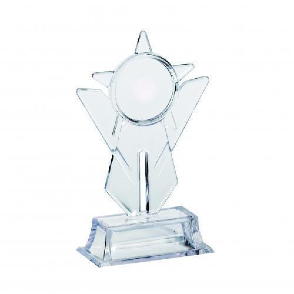 Krystal Sail 2" Mylar Holder — 6 1/4" Tall