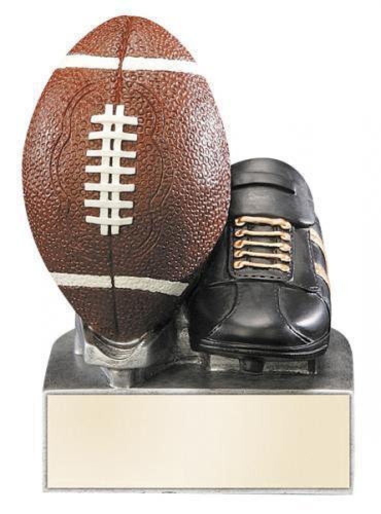 Color Awards -Football — Football (rosewood base)
