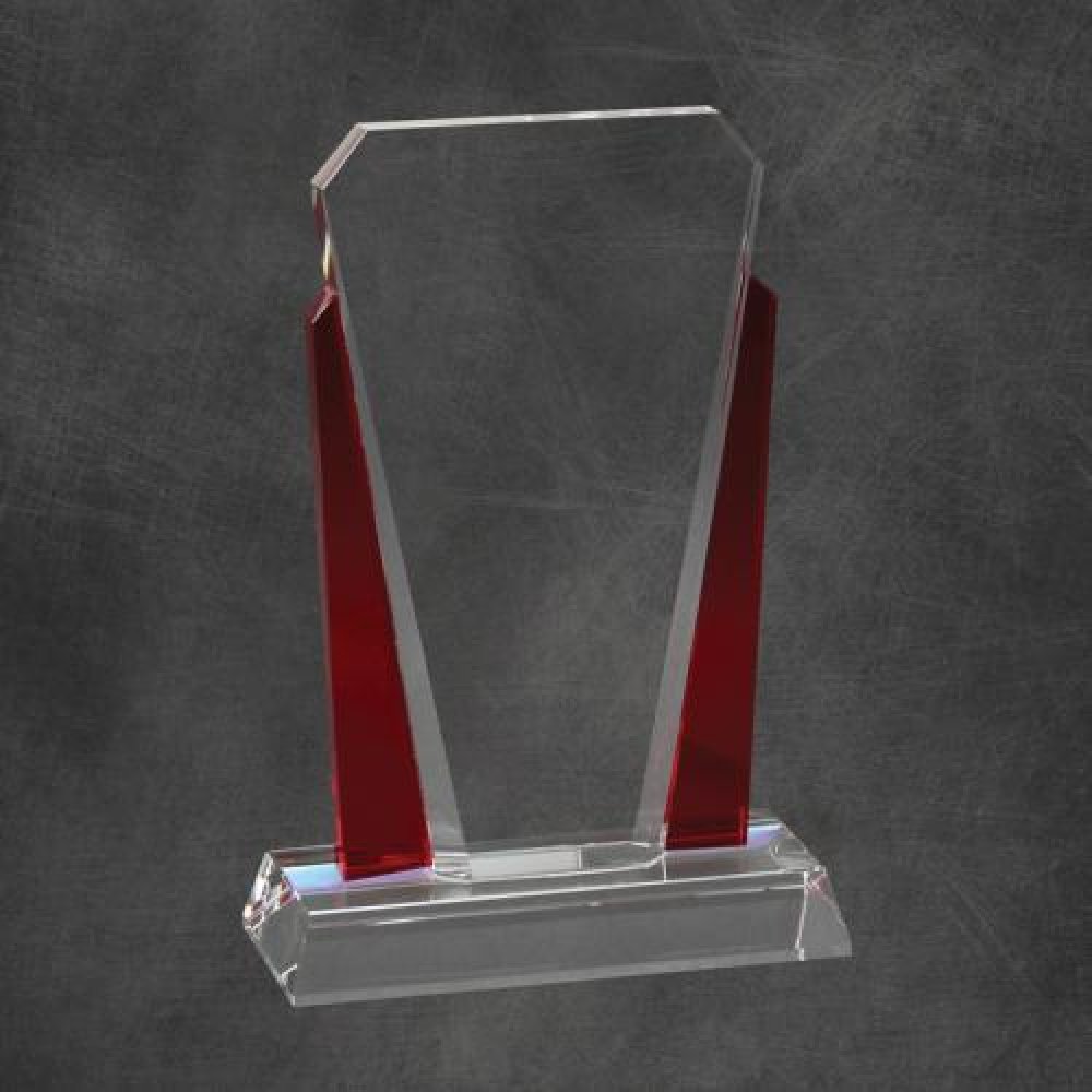 Bethesda Crystal Red — 7" tall