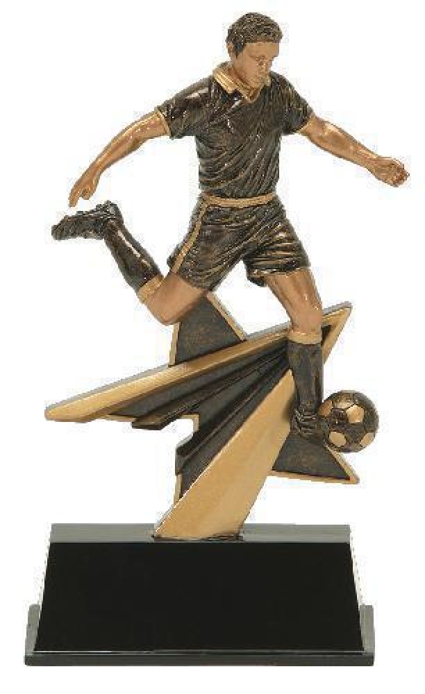 Star Power Award -Soccer Male — Resin 7"