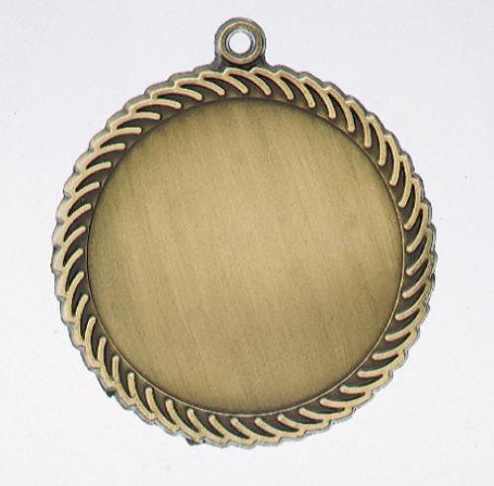 Scalloped 2" Insert — Gold 2 1/2"
