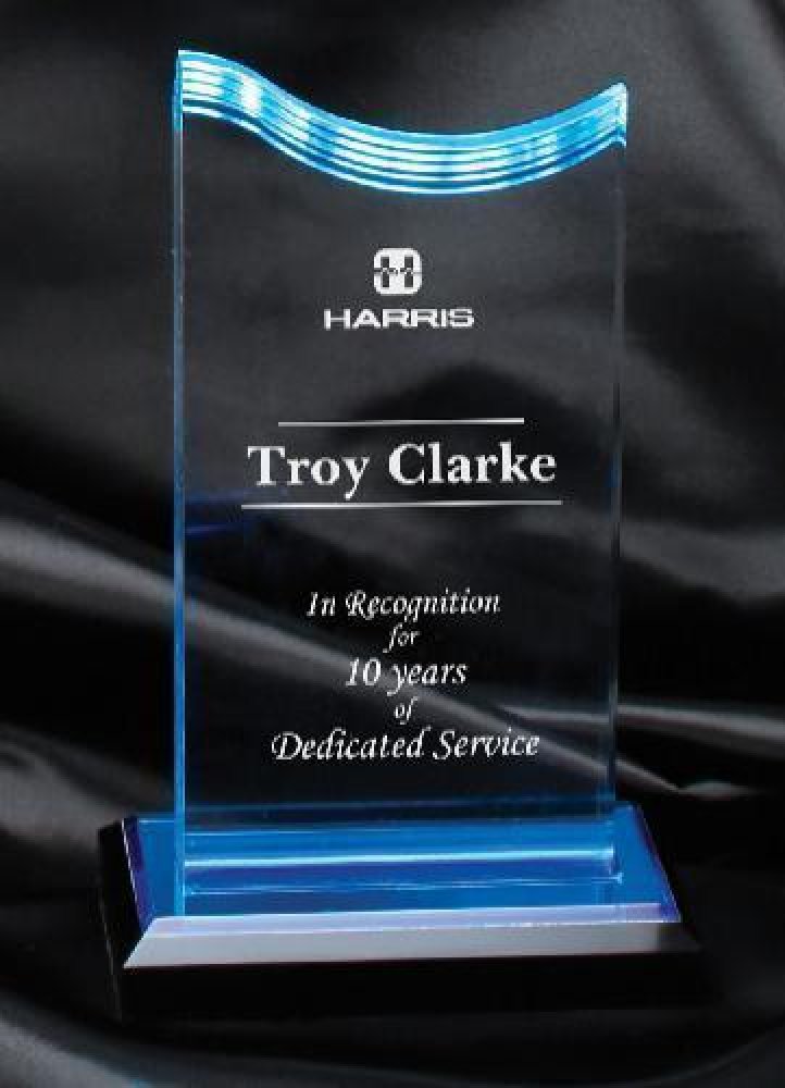 Spectra Wave Award — 7" Gold / Clear