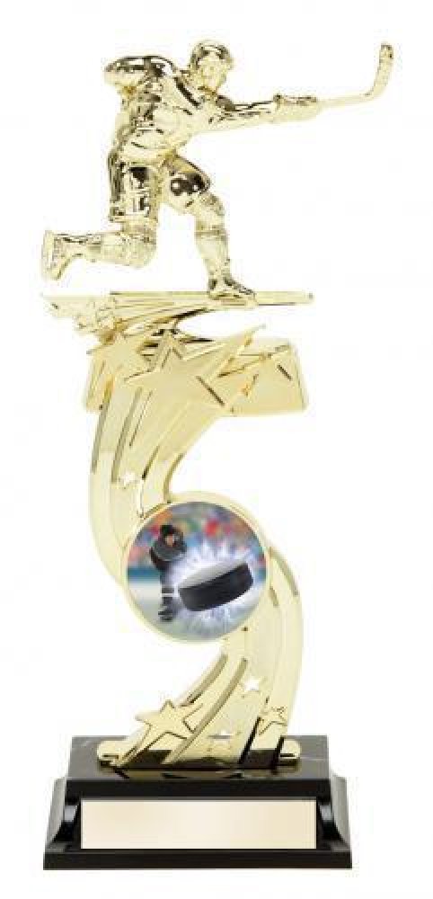 Mylar Trophy -Hockey — Hockey 11 3/4"