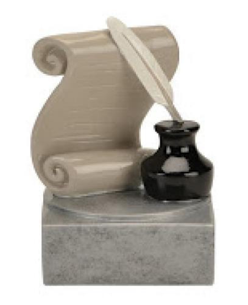 Color Tek Award -Literature — 4" tall