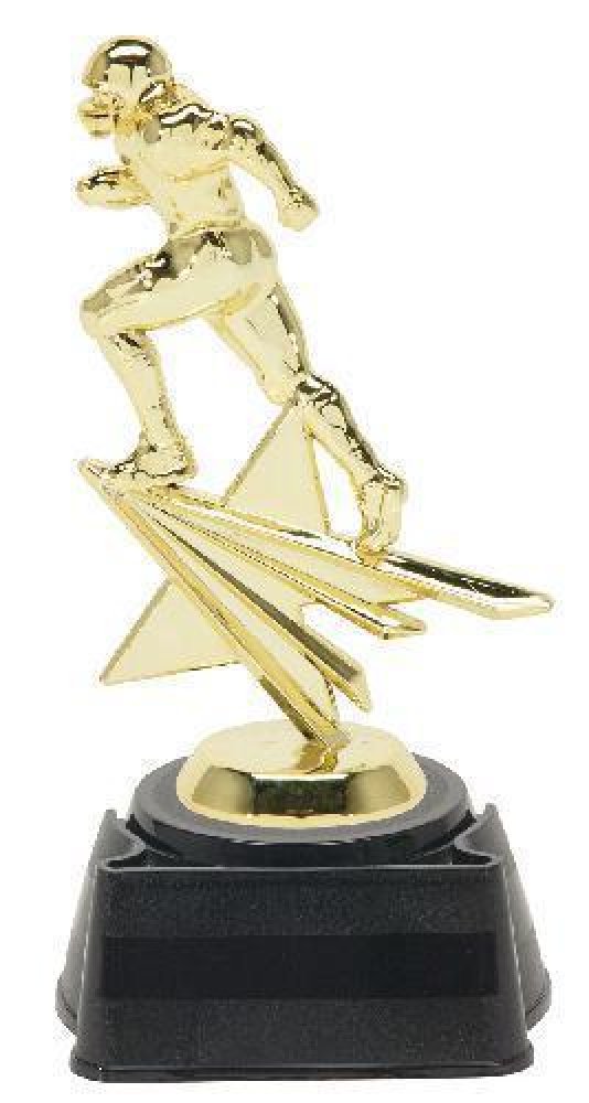 Star Trophy -Football — 8 1/4" tall