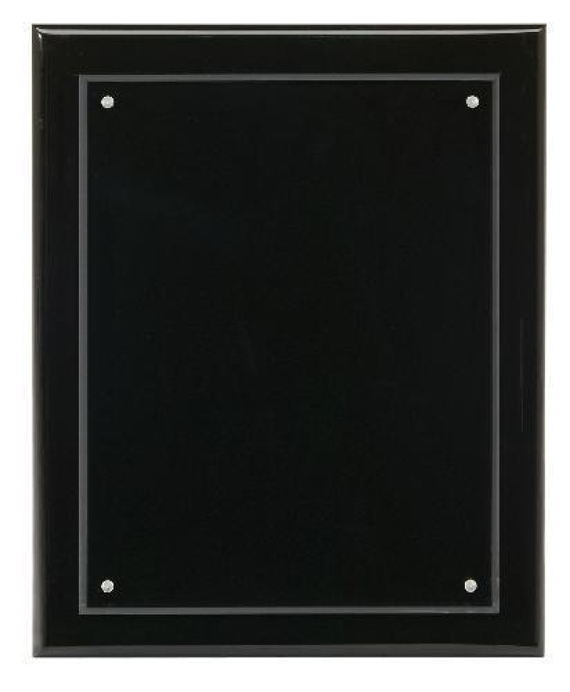 Black Finish Magna Plaques — 9" X 12"