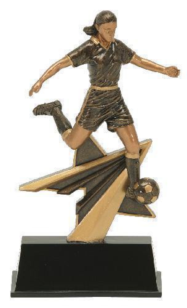 Star Power Award -Soccer Female — Resin 7"