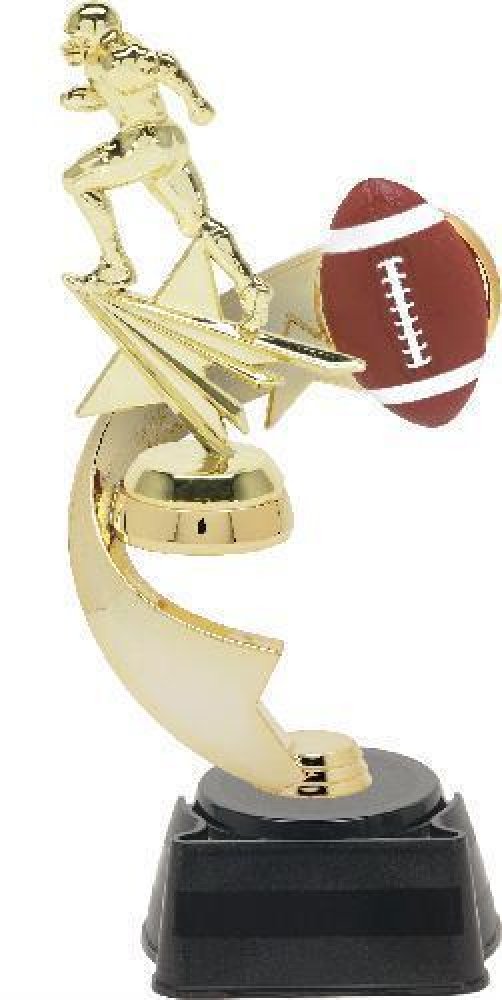 Star Step Award -Football — 12" tall