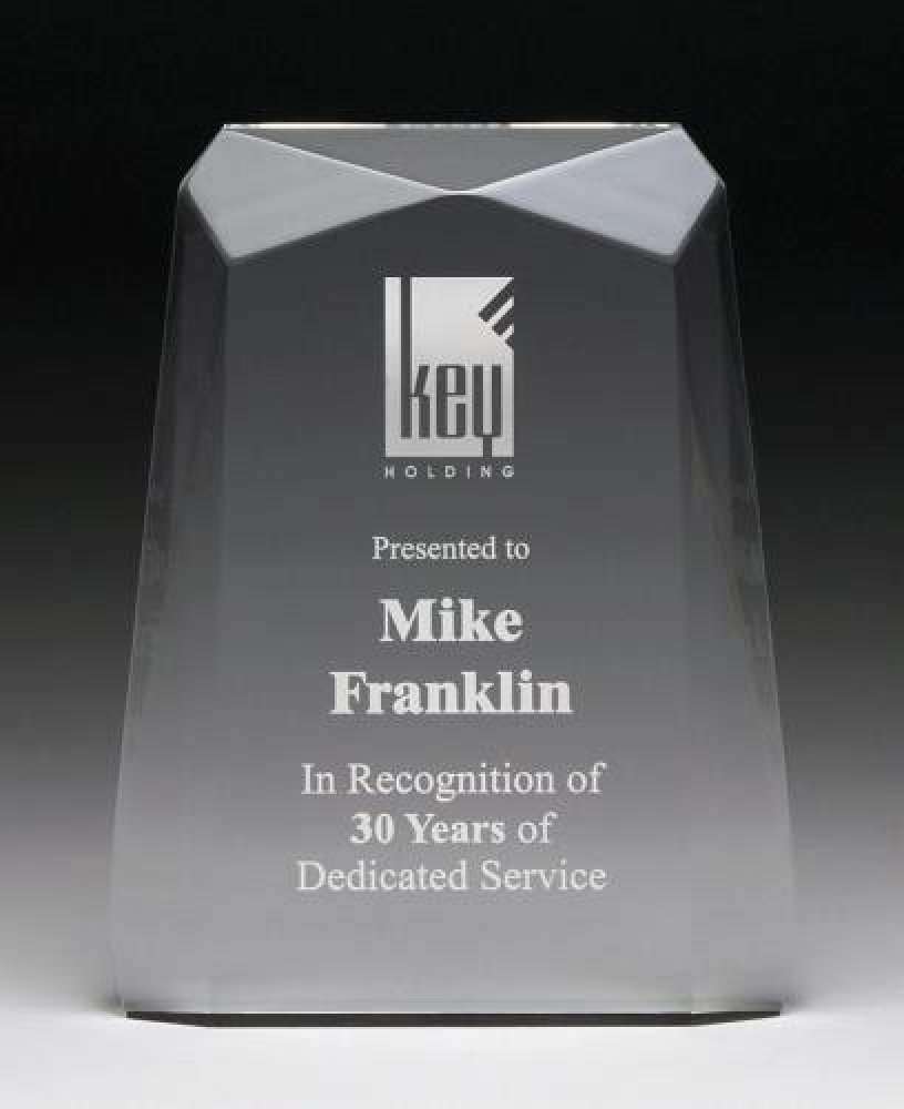 Rectangle Acrylic Awards — 7" Clear