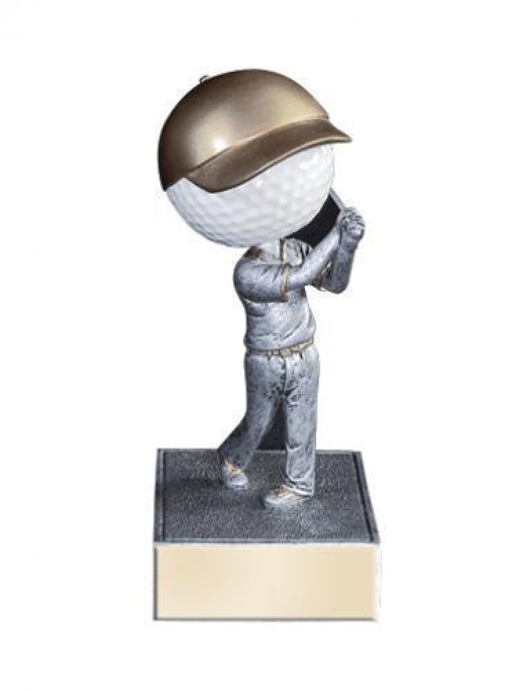 Bobble Heads -Golf — 6" Male Golfer