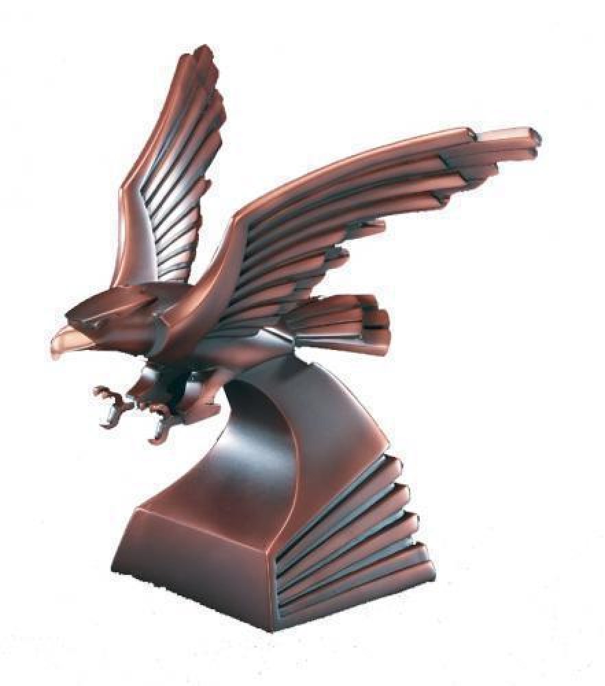 Eagle In Flight Award — Bronzed Eagle 11"