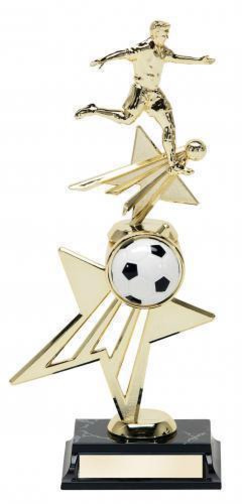 Stars Trophy -Soccer Male — Soccer Stars 12 1/2"