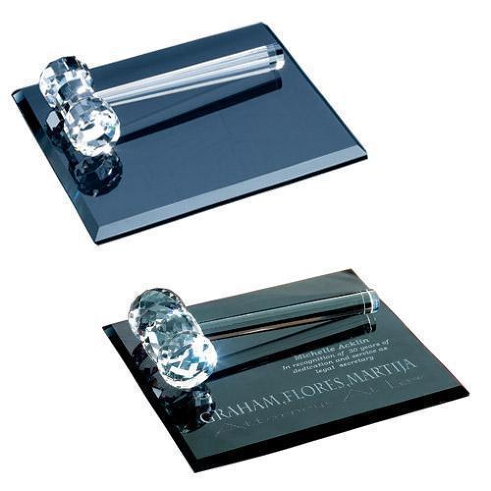 Gavel — 1-3/4"H x 8-1/2"W x 3-5/16"D