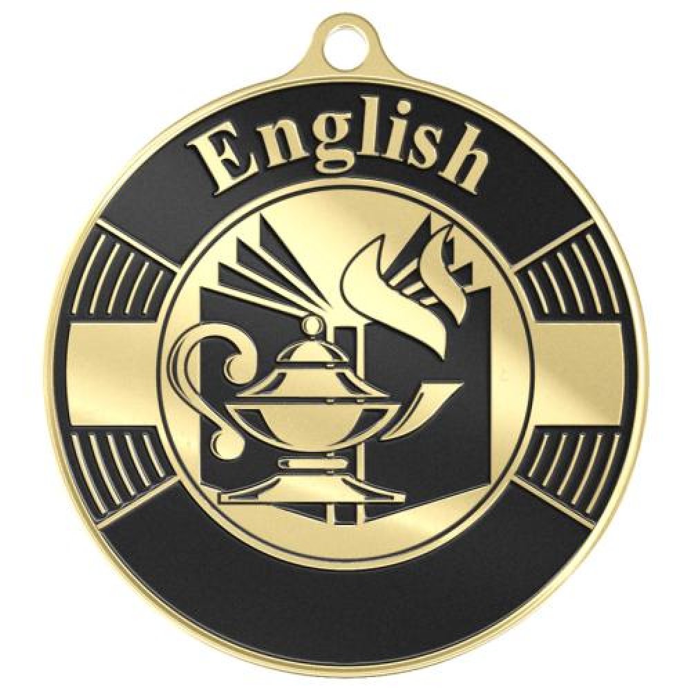 Simucast Medallion - English — Bright Bronze