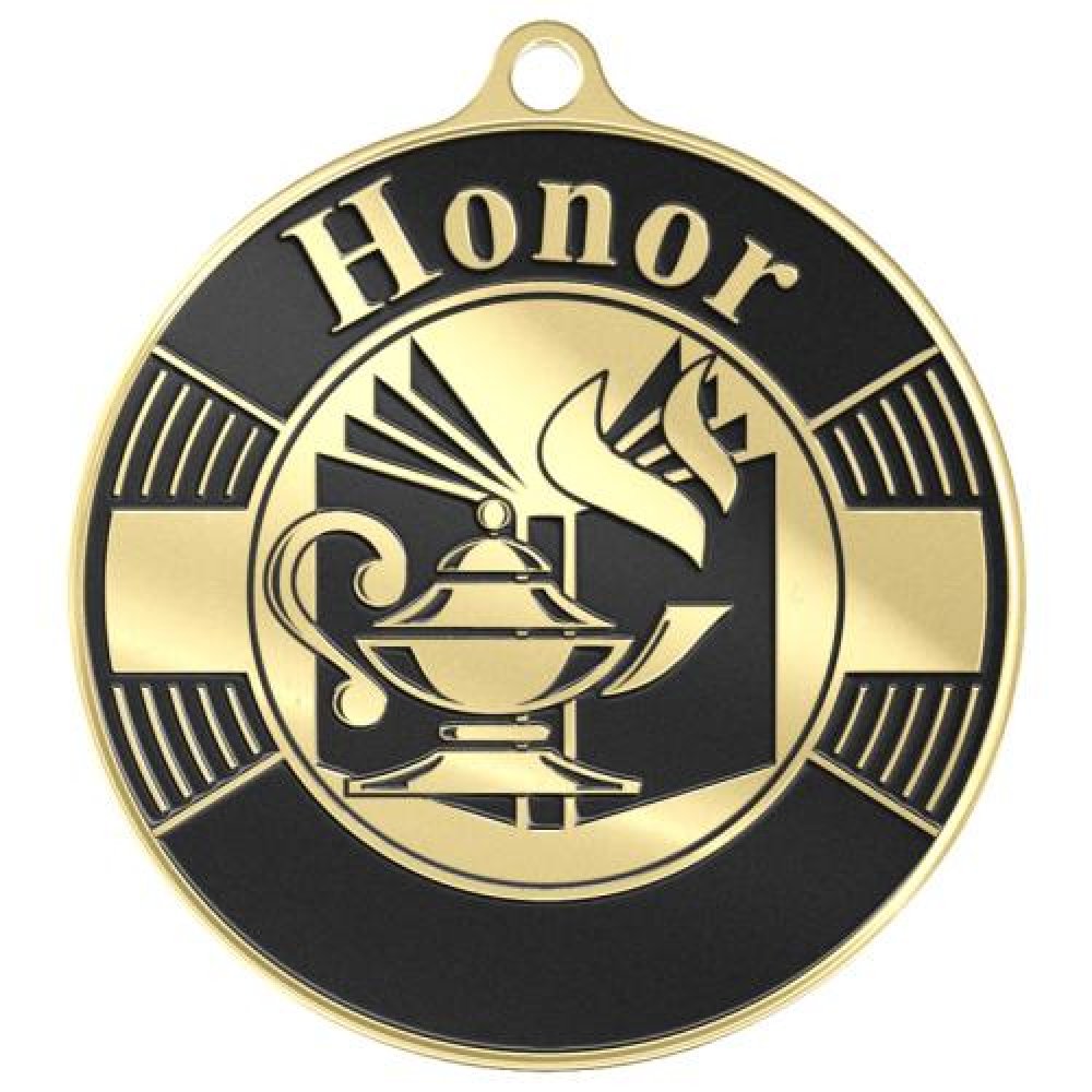 Simucast Medallion - Honor — Bright Bronze