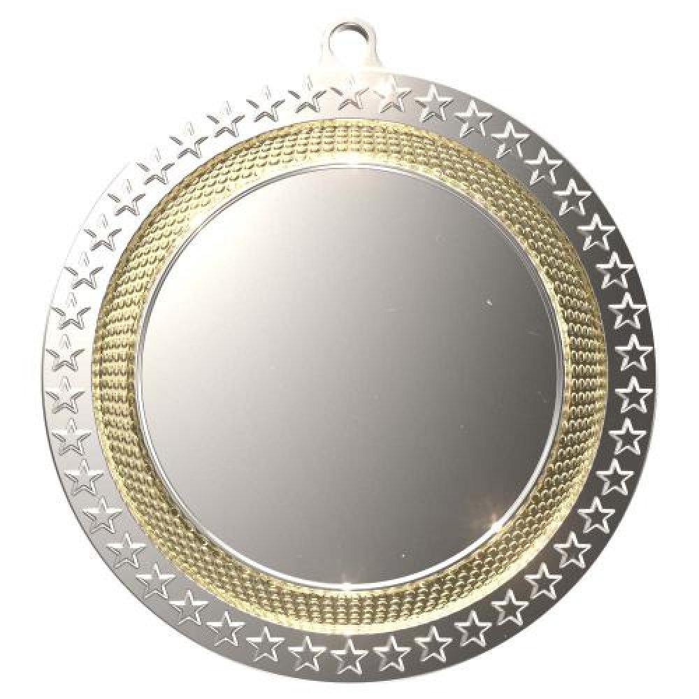 Dual Plated Blank Insert with Eyelet — Dual Plated Blank Insert w/ Eyelet (3")