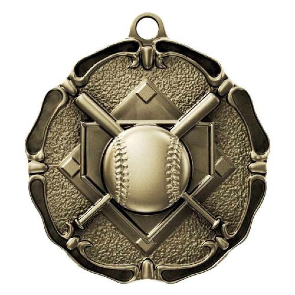 Limited Edition Medal - Softball — Softball Limited Edition 1-1/2" Gold