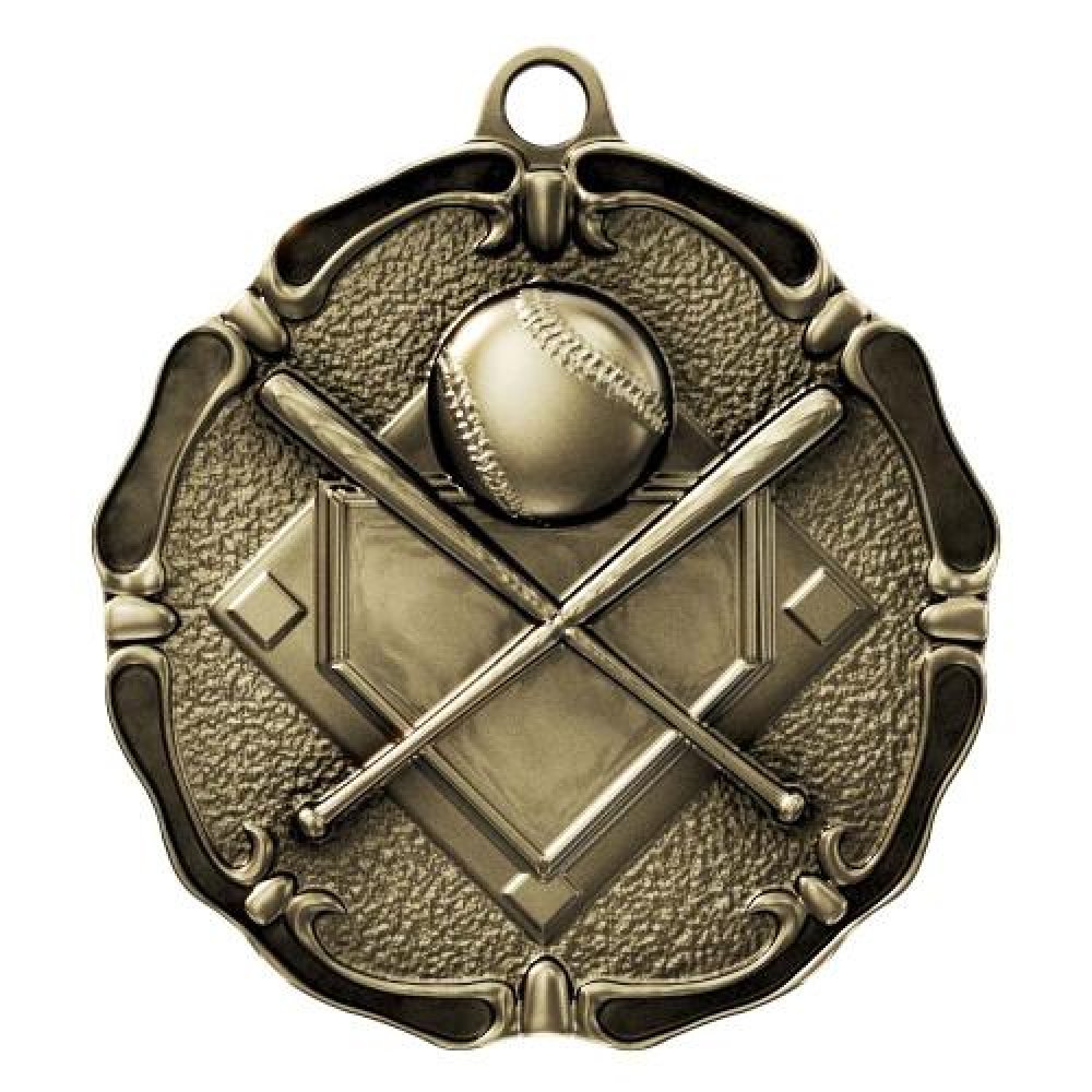 Limited Edition Medal - Baseball — Baseball Limited Edition 1-1/2" Gold