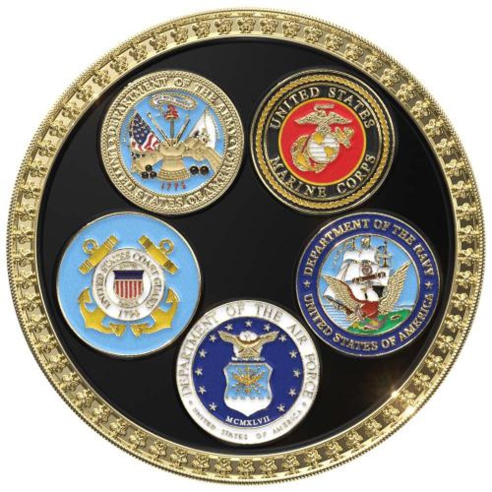Military Coin (All 5 Branches)