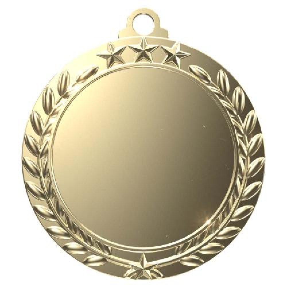 Insert Medal — 2 3/4" Round (silver)
