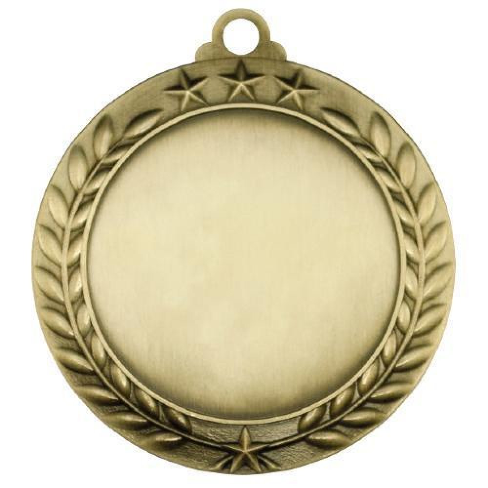 Insert Medal — 2 3/4" Round (gold)
