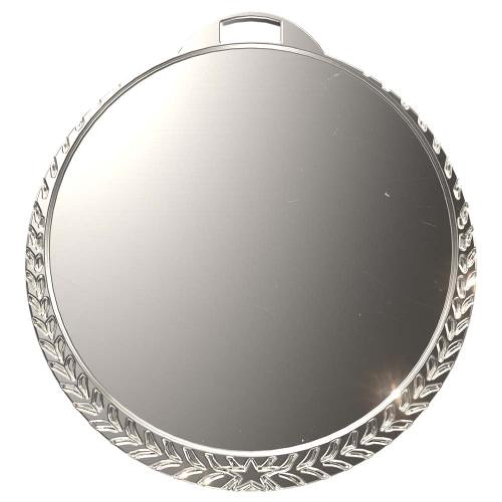 Bright Finish Laurel Leaf Insert Medal — 2 1/4" - Bronze