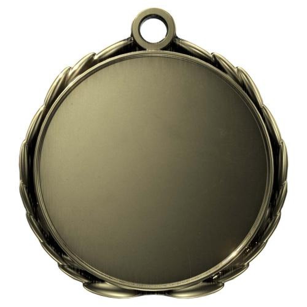 3D Wreath Medal -Insert — 1 1/2" - Bronze