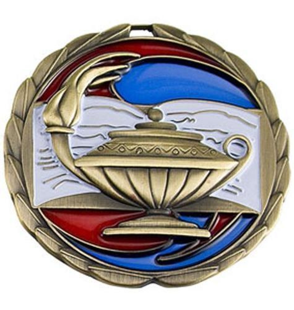 CEM Medal -Scholastic — 2 1/2" - Bronze