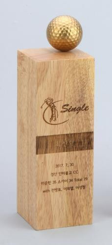 Luna Golf Tower — 2-3/4"W x 2-3/4"D x 9-3/4"H