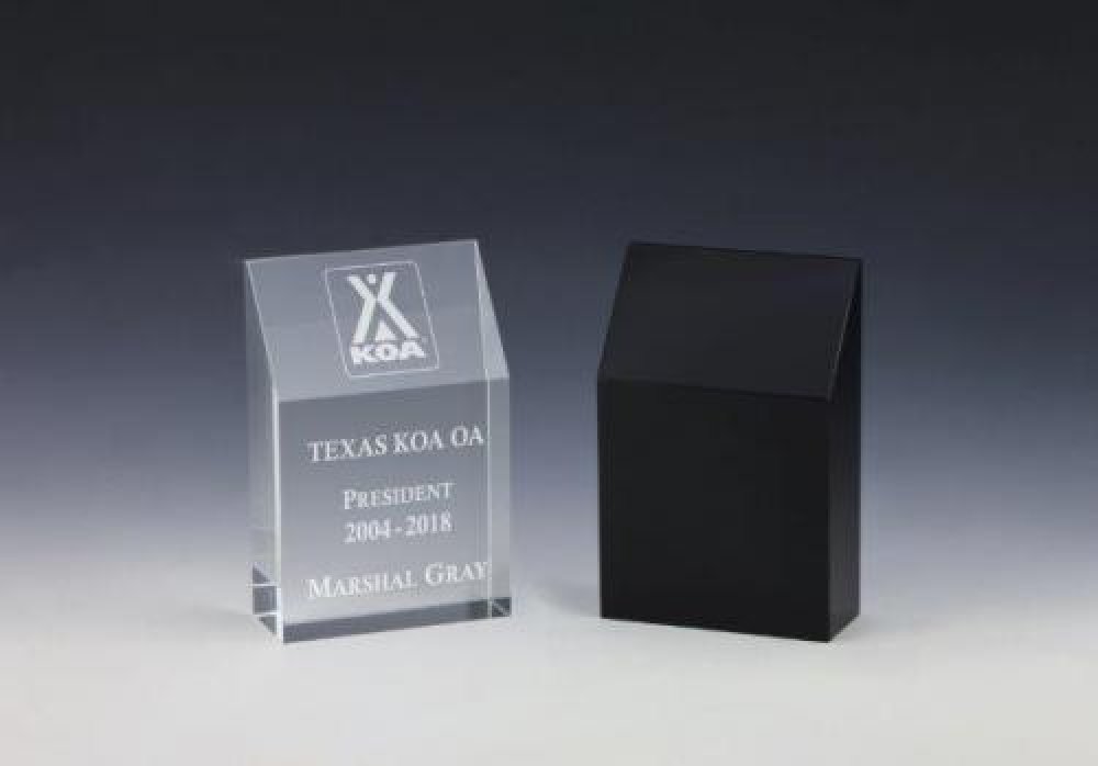 Prism Award — 4"W x 1-5/8"d x 6"H