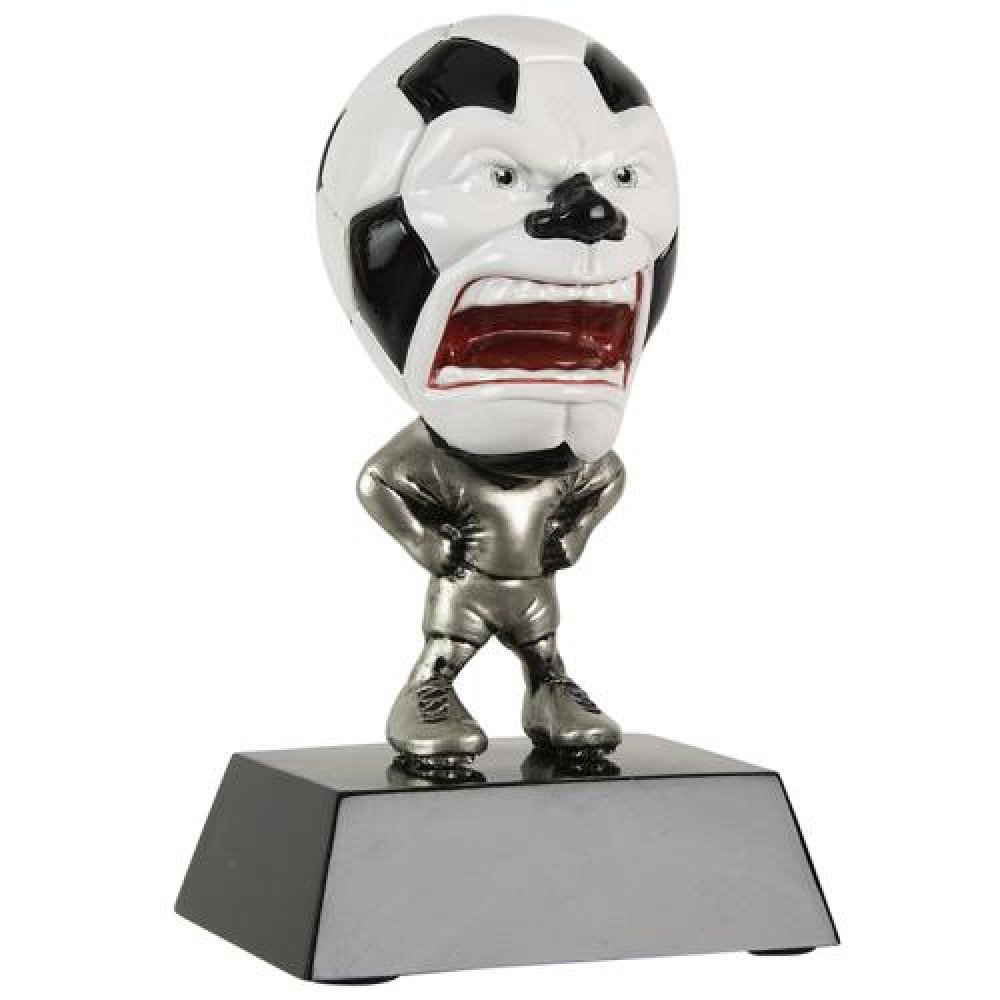 Game Face Resin Award - Soccer — Soccer 6"