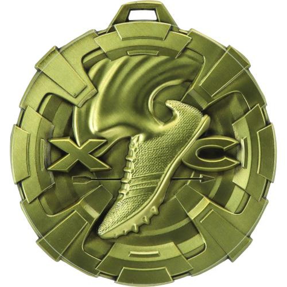 Carbonite Medal - Cross Country — Silver 3"
